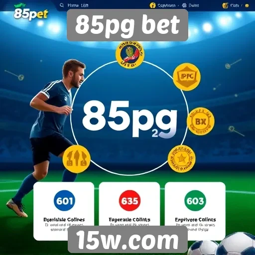 Características principais do site 85pg bet
